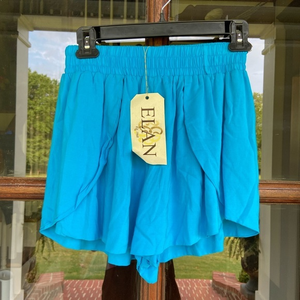 Elan turquoise shorts (M) NWT‎